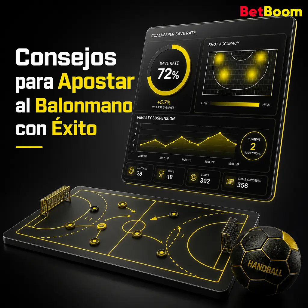 Consejos clave para apostar al balonmano: estadísticas, exclusiones, desgaste físico y gestión del bankroll.