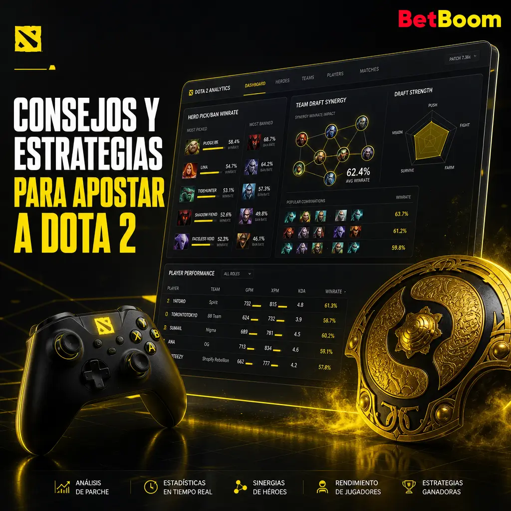 Consejos y estrategias para apostar en Dota 2: análisis de draft, meta del parche y gestión de bankroll en Betboom
