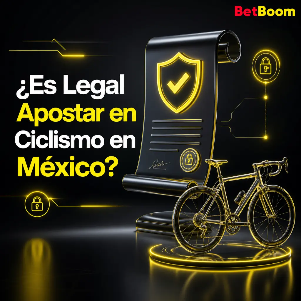 Apuestas legales en ciclismo en México con Betboom, licencia de Curazao y cifrado SSL de 256 bits.