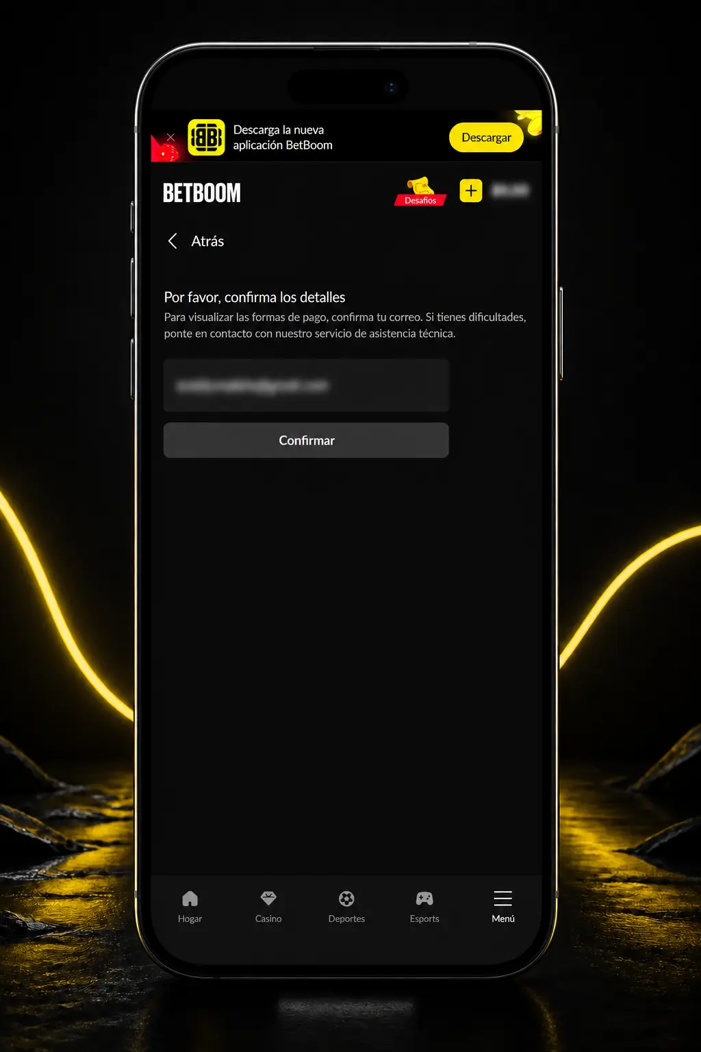 Guía paso a paso para registrarte, depositar y apostar al balonmano en Betboom México.