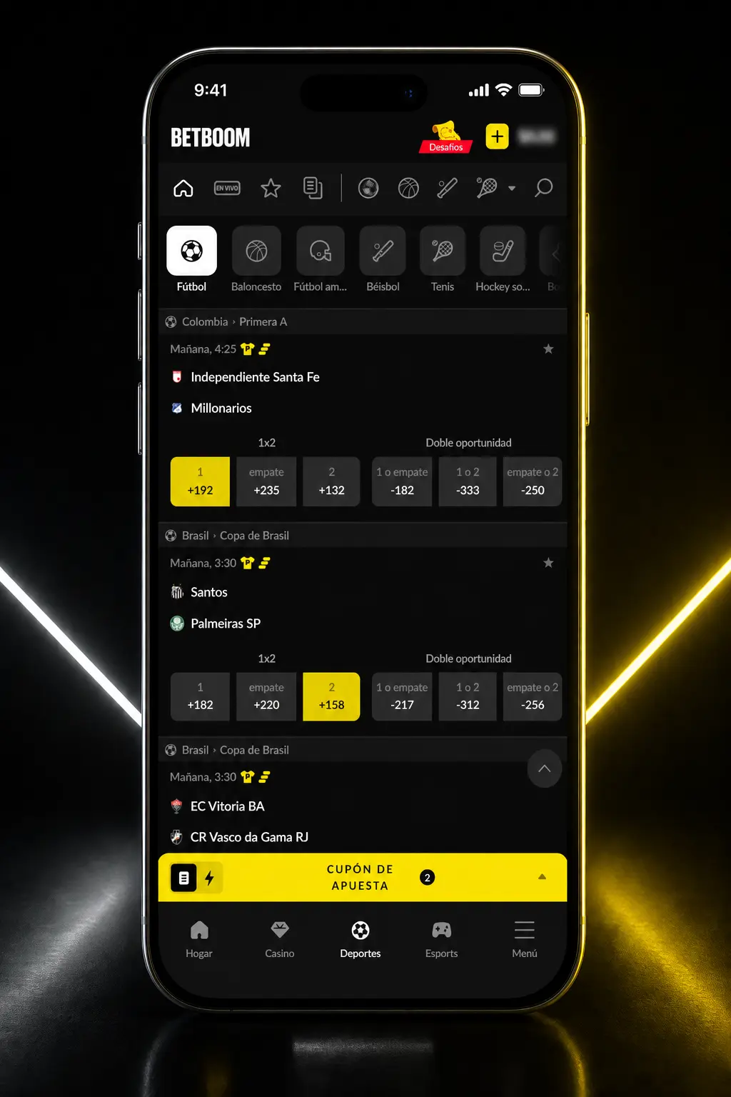Guía para apostar en bádminton en Betboom: regístrate, deposita en pesos o cripto y haz tu primera apuesta.