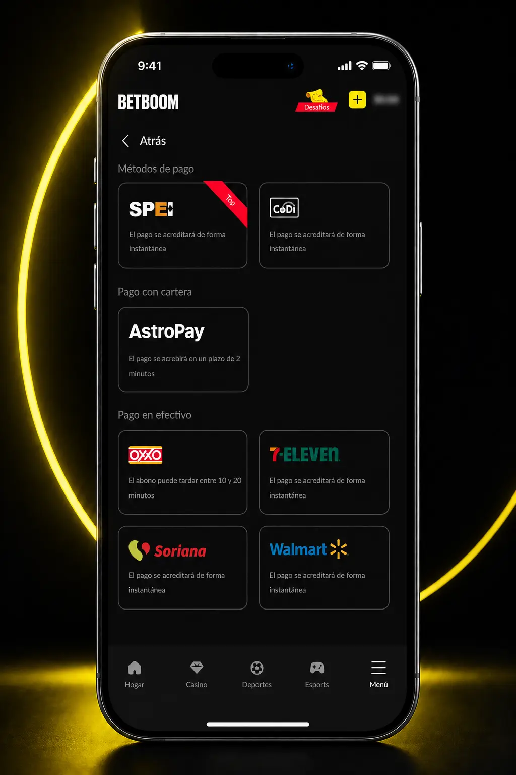 Captura de pantalla mostrando cómo jugar en las mesas de casino en vivo Betboom desde celular o computadora